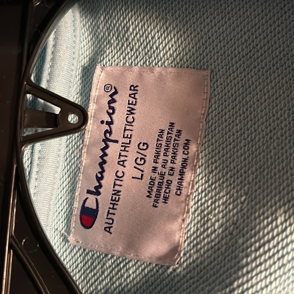 🩵Lee Riders Oversized Plaid Fleece Shacket and Champion Sweatshirt Hoodie - Picture 12 of 16